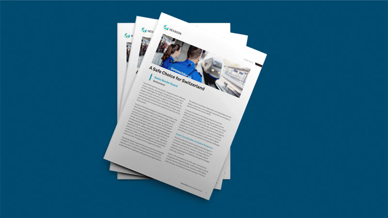 Swiss Border Guard improves coordination, response and efficiency with CAD case study