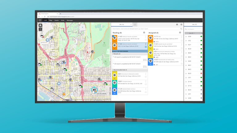 HxGN OnCall Dispatch screenshot