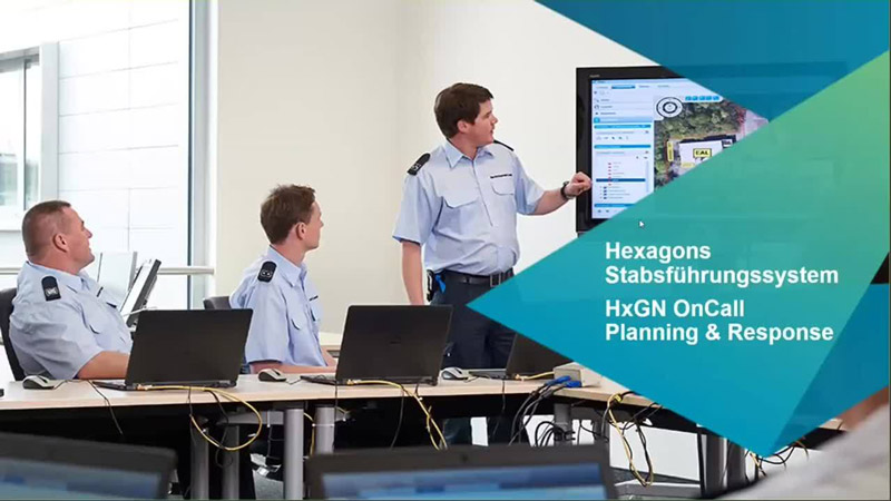 Hexagons Stabsführungssystem HxGN Planning & Response