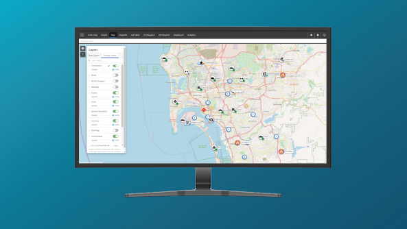 HxGN OnCall Dispatch screenshot